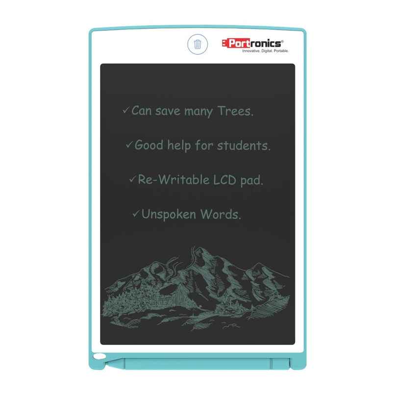 Portronics Ruffpad 8.5 Inch Re-Writable Lcd Pad