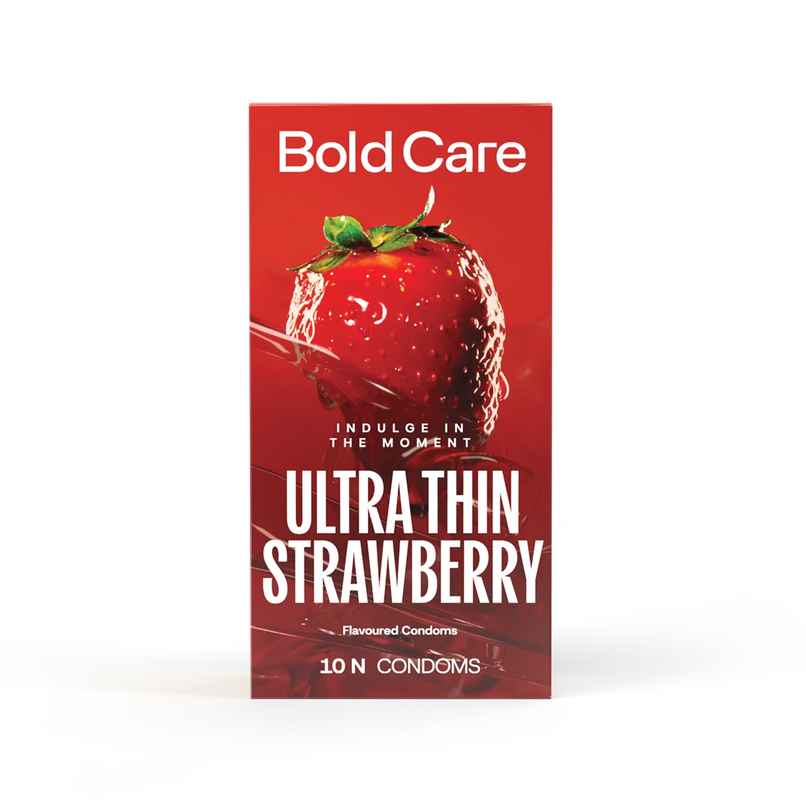 Bold Care 404 By Bold Care Strawberry Flavoured Condoms