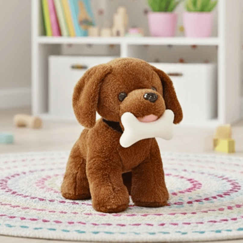 ToyTales Hungry Dog Plush Toy | Stuffed Animal Soft Toy | Birthday Gift for Kids | Gift Baby | 40cm ToyTales Hungry Dog Plush Toy | Stuffed Animal Soft Toy | Birthday Gift for Kids | Gift Baby | 40cm