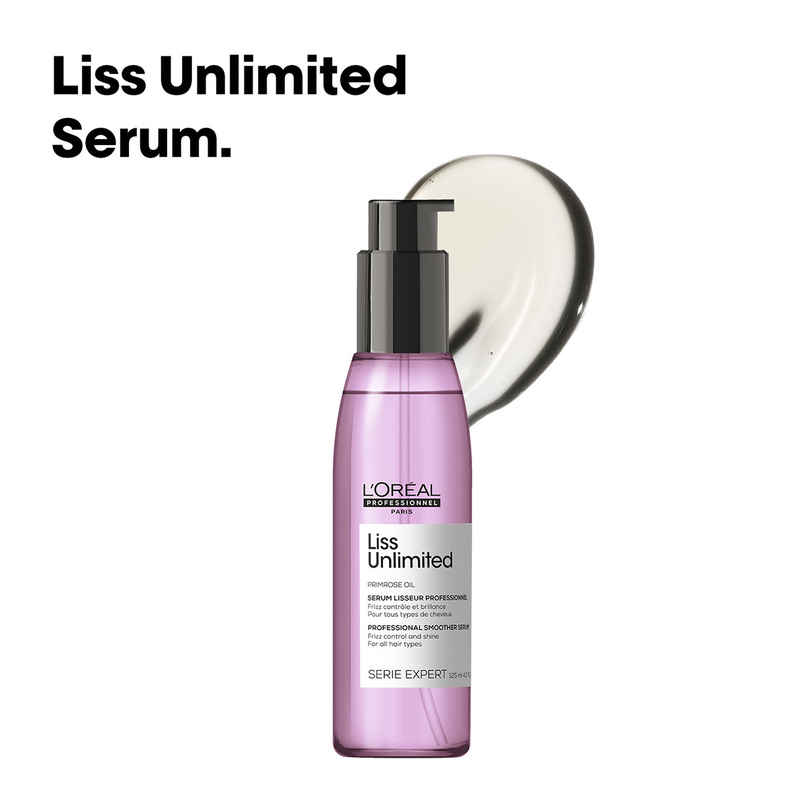 L'Oreal Professionnel Liss Unlimited Leave-In Hair Serum for Frizzy & Unruly Hair