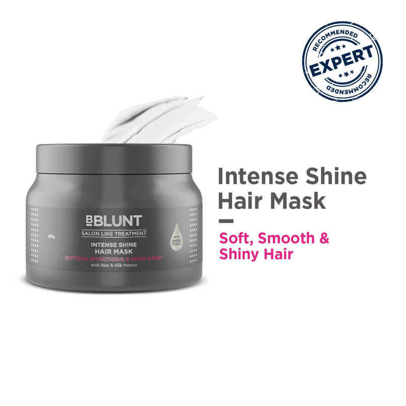 BBlunt Intense Shine Hair Mask With Rice & Silk Protein BBlunt Intense Shine Hair Mask With Rice & Silk Protein