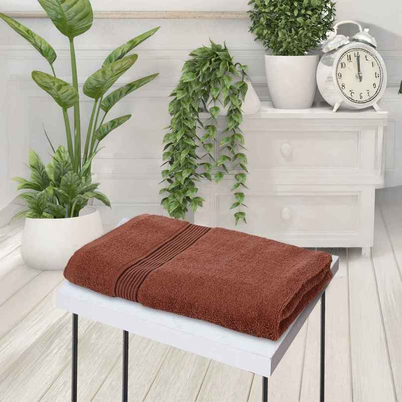 Bianca Bath Towel | Soft Cotton | 400 GSM | Brown Bianca Bath Towel | Soft Cotton | 400 GSM | Brown