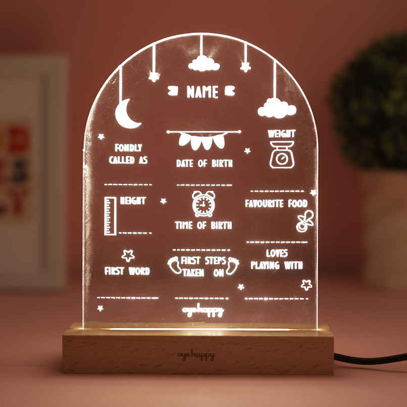 Happy Mail Dreamy Clouds Baby Lamp