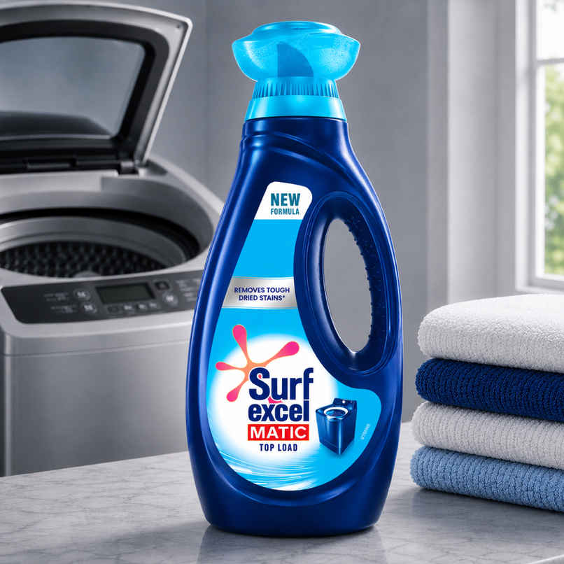 Surf Excel Matic Top Load Detergent Liquid Refill | Tough Dried Stain Removal