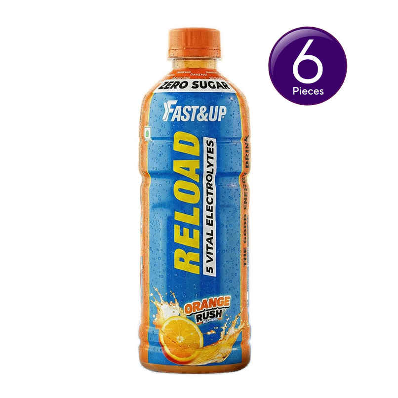 Fast&up Reload Zero Sugar Energy Drink | Refreshing Orange Flavour Combo Fast&up Reload Zero Sugar Energy Drink | Refreshing Orange Flavour Combo