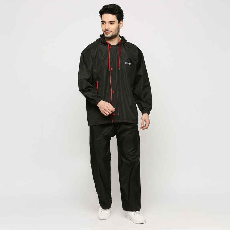 Citizen Raincoat Tapping Series (Rubberized) -XXL Black