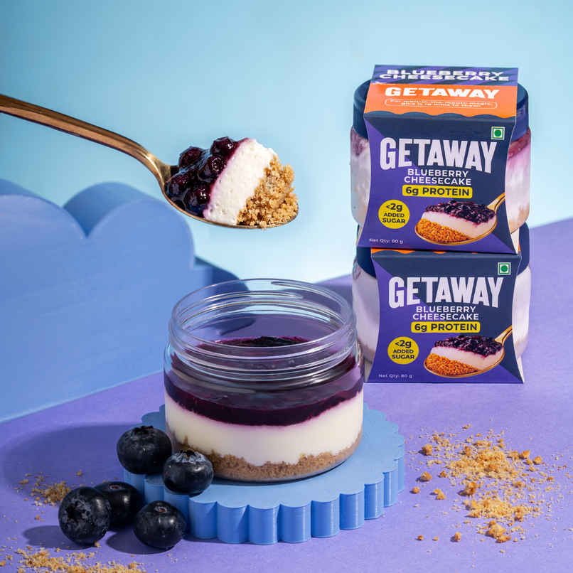 Get-A-Way Blueberry Cheesecake Jar