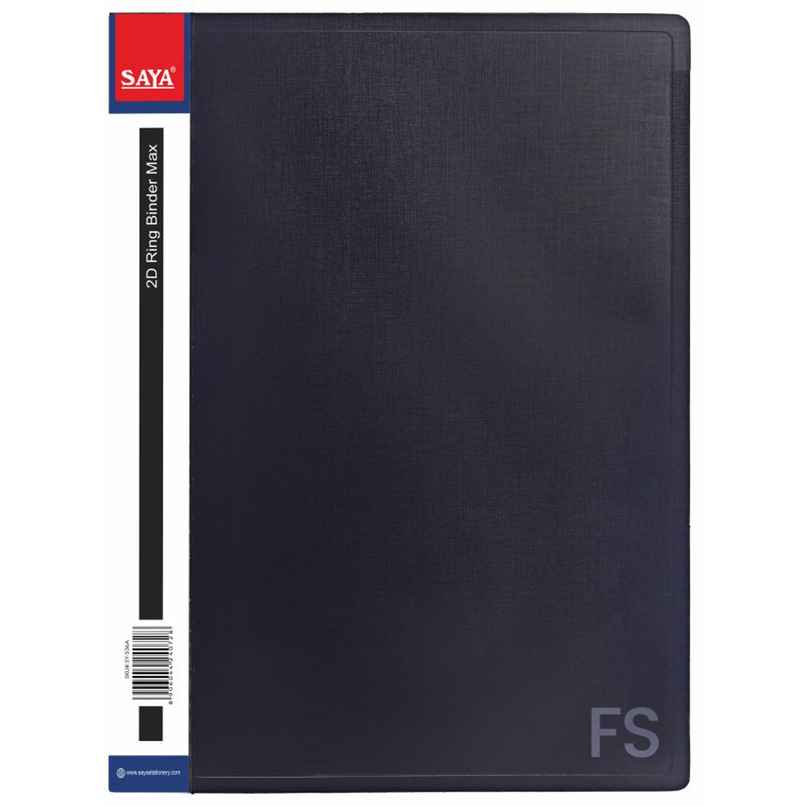 Saya 2D Ring Binder File Folder - Durable Document Organizer | Assorted