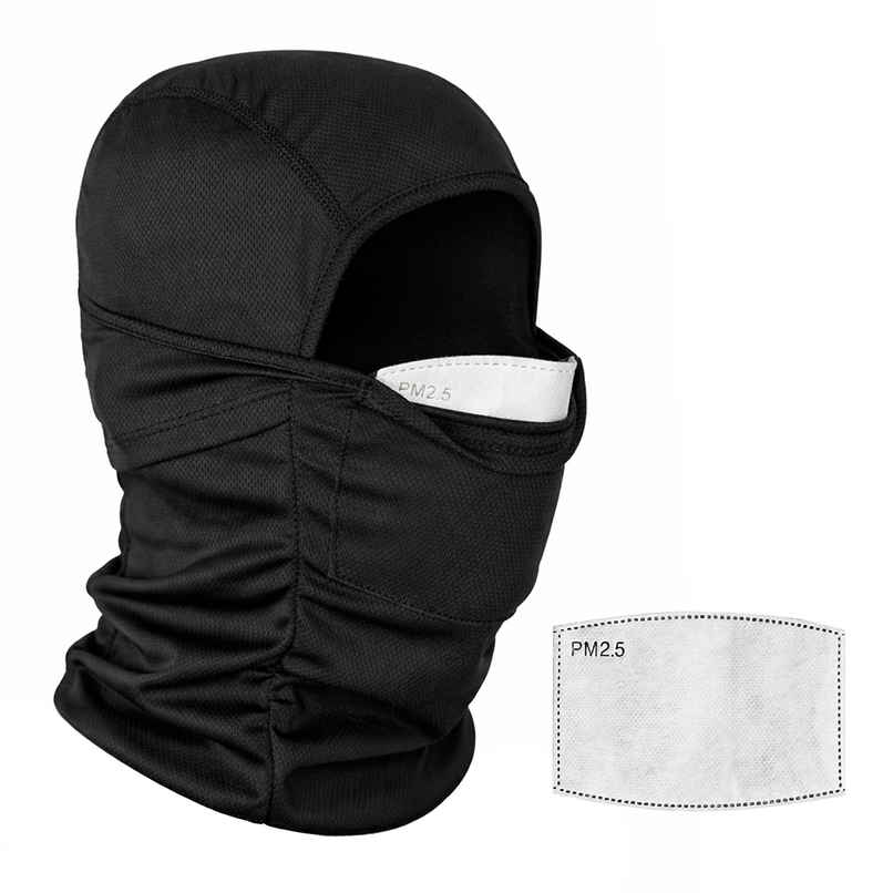 Quarant Balaclava Face Mask with 2 Replaceable PM 2.5 Activated Carbon Filters Quarant Balaclava Face Mask with 2 Replaceable PM 2.5 Activated Carbon Filters