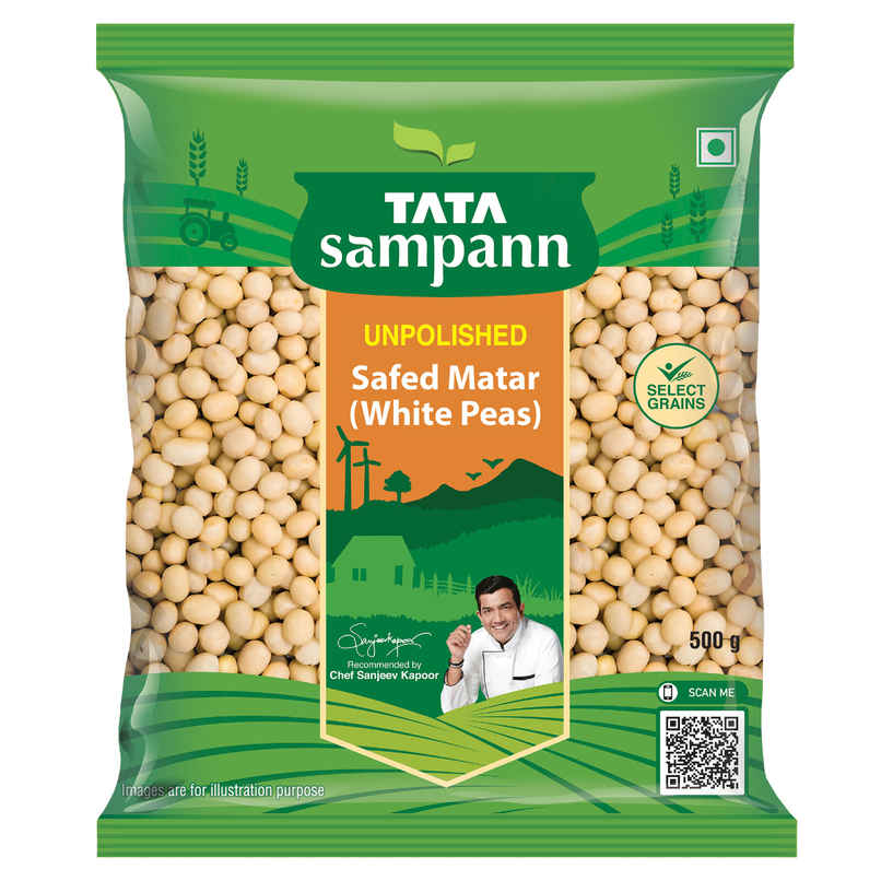 Tata Sampann Unpolished Safed Matar