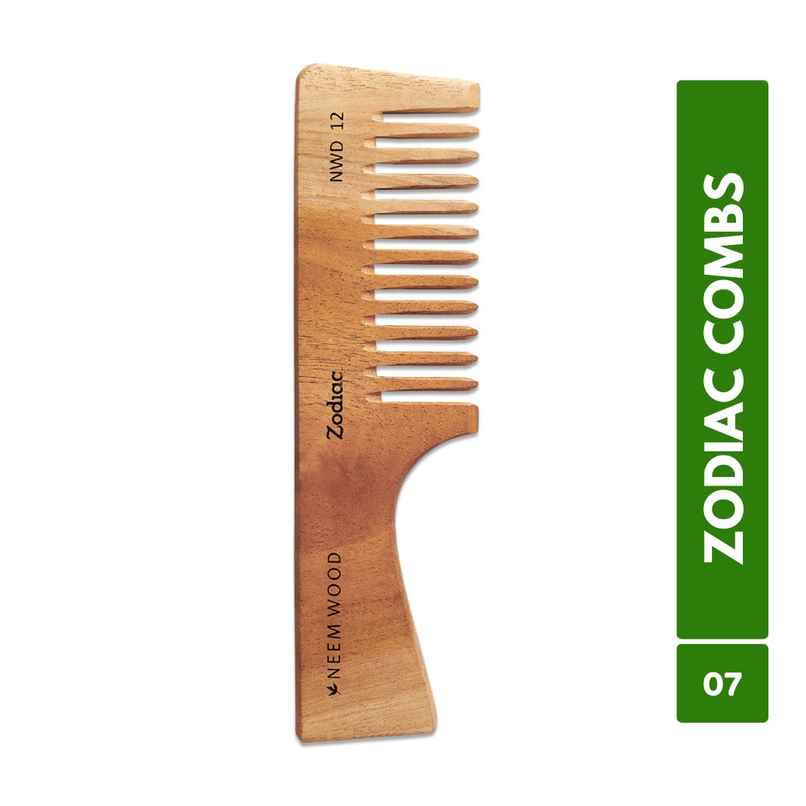 Zodiac Neem Wood Comb 12
