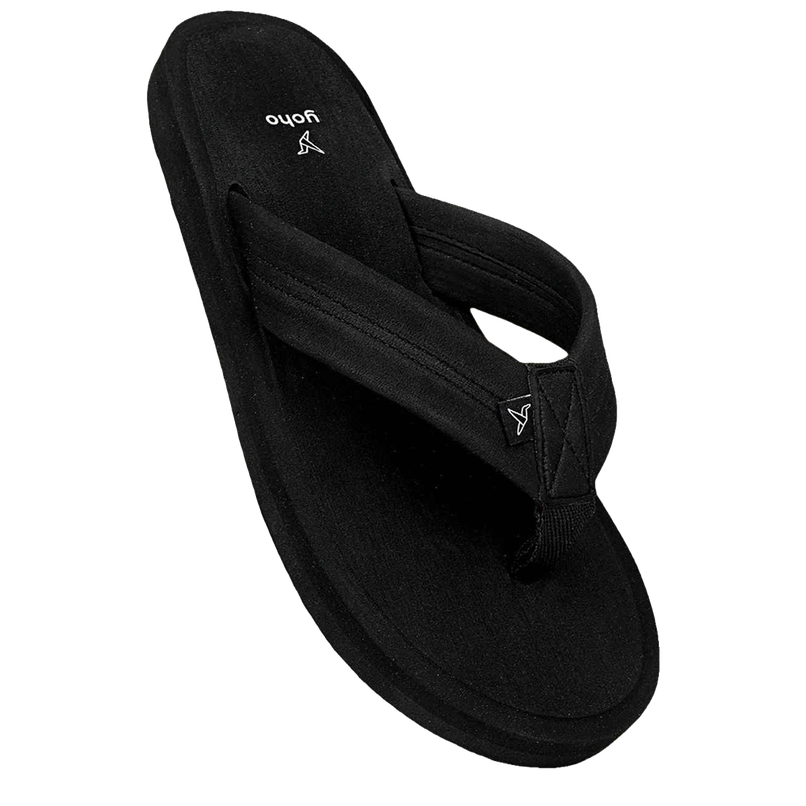 Yoho Women Slippers Bubbles | Classic Black | UK 8