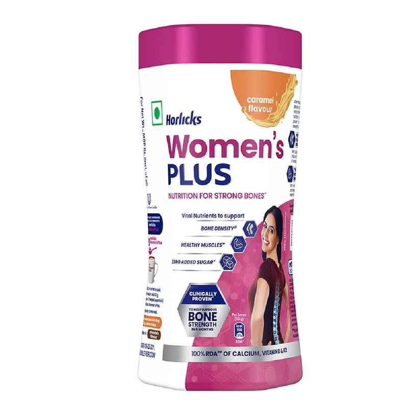 Horlicks Women's Plus Caramel Drink Mix Horlicks Women's Plus Caramel Drink Mix