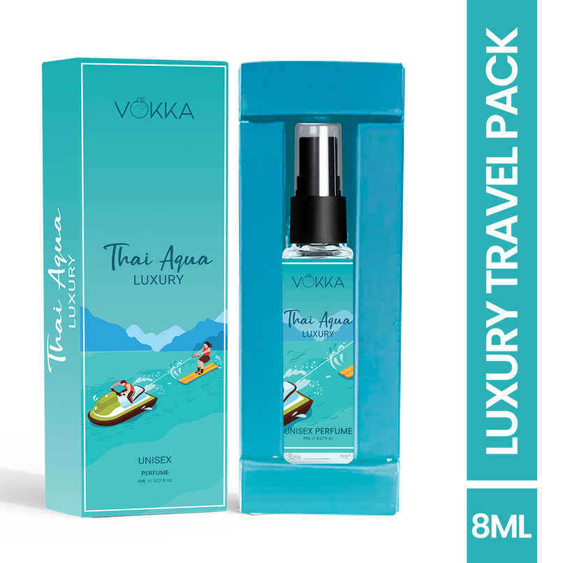 Vokka Pocket Perfume Thai Aqua Unisex Luxury Aqua Sandalwood