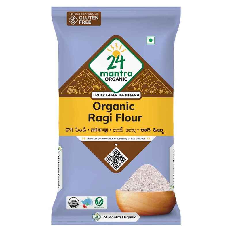24 Mantra Organic Ragi Flour 24 Mantra Organic Ragi Flour