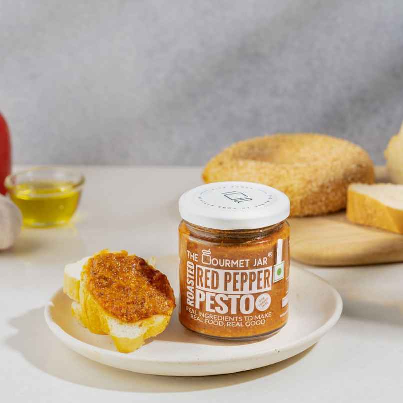 The Gourmet Jar Red Pepper Pesto The Gourmet Jar Red Pepper Pesto
