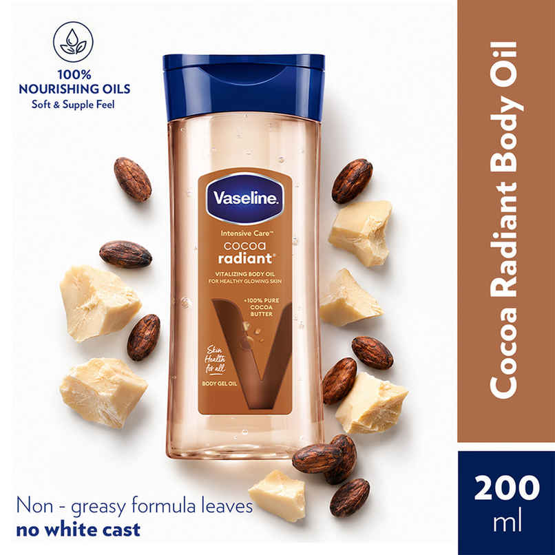 Vaseline Intensive Care Cocoa Radiant Body Oil Vaseline Intensive Care Cocoa Radiant Body Oil