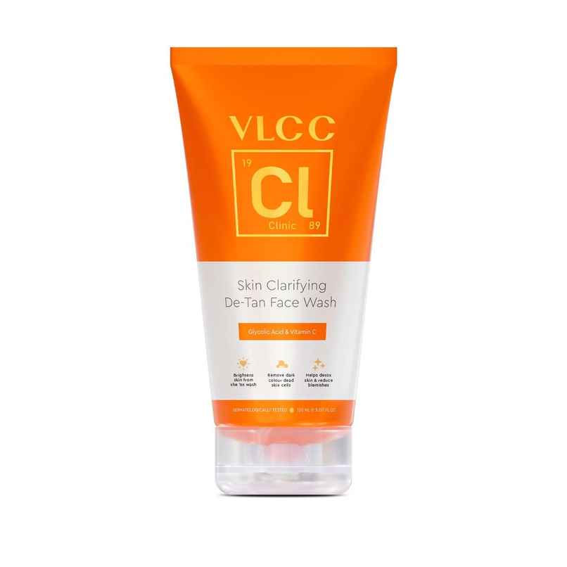 VLCC Clinic Skin Clarifying De-Tan Face Wash Tube VLCC Clinic Skin Clarifying De-Tan Face Wash Tube