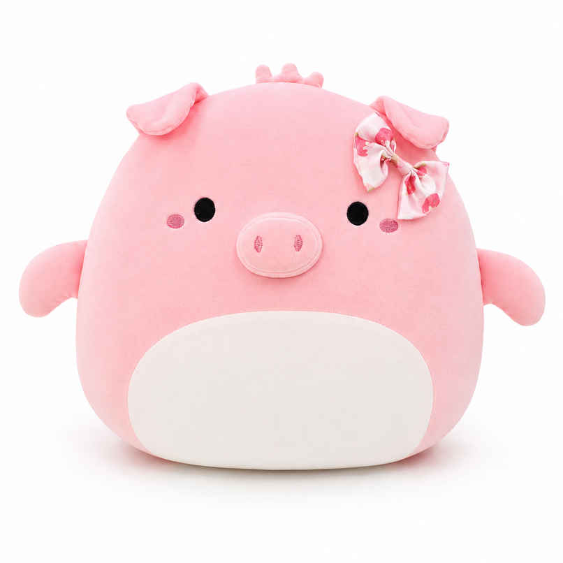 Zoowee Pink Pig Pillow Soft Toy | 33 cm Zoowee Pink Pig Pillow Soft Toy | 33 cm