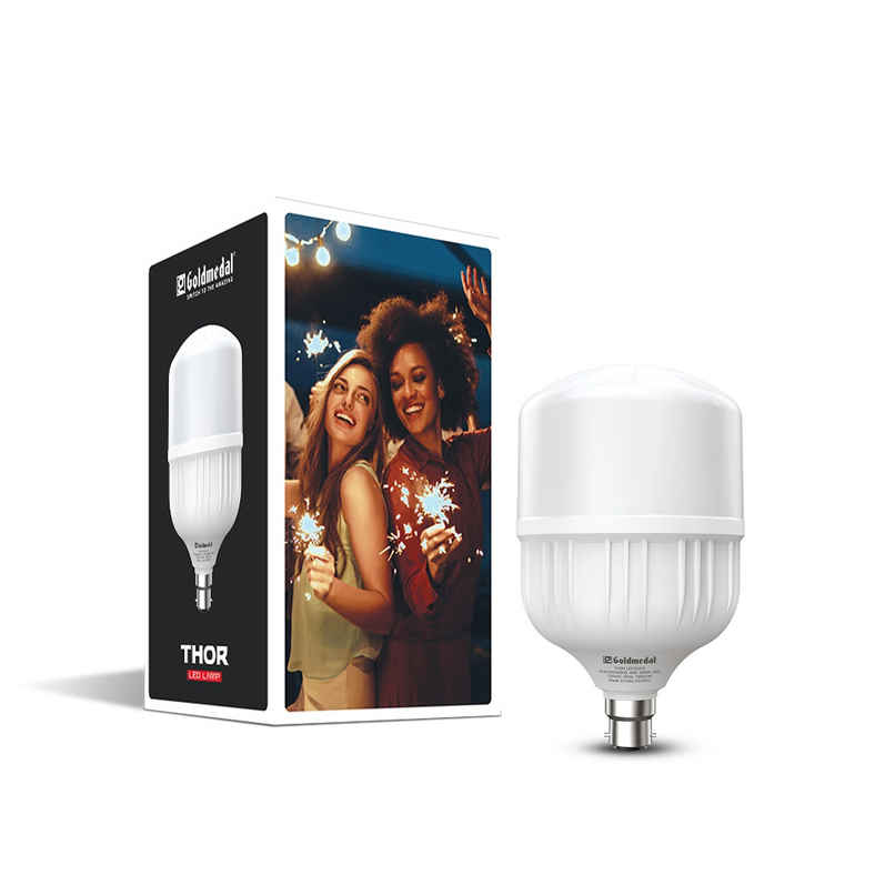 Goldmedal Thor 40W B22 Base LED Bulb For Home & Office | Energy Efficient | 230 Degree Light Coverage Goldmedal Thor 40W B22 Base LED Bulb For Home & Office | Energy Efficient | 230 Degree Light Coverage