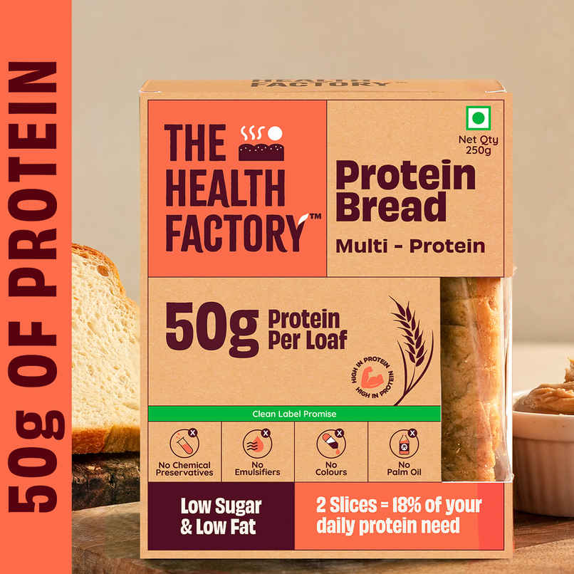 The Health Factory Multi Protein Bread | 50g High Protein The Health Factory Multi Protein Bread | 50g High Protein