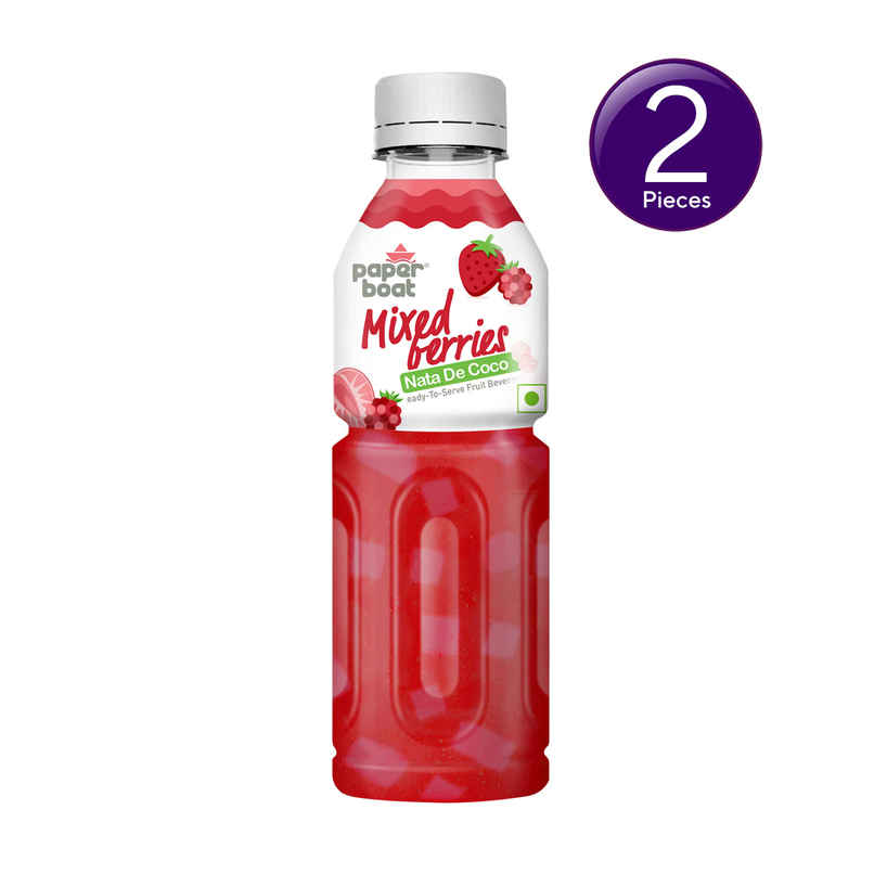 Paper Boat Nata De Coco - Mixed Berries PET Combo