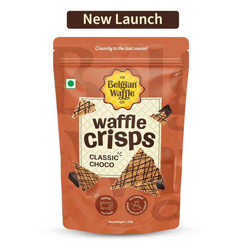 The Belgian Waffle Co Classic Choco Crisps