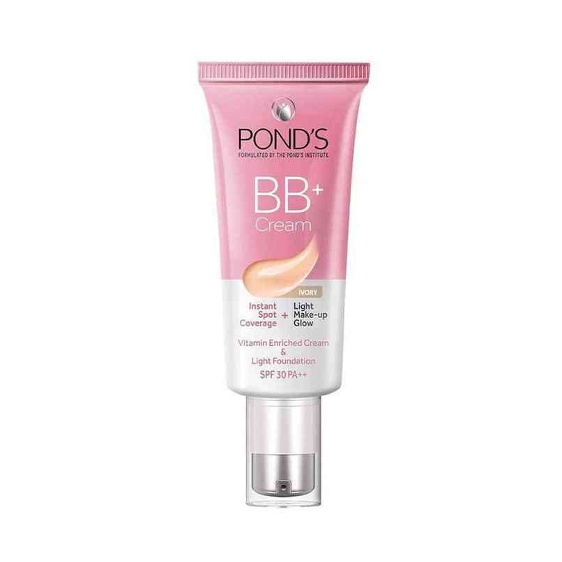Pond's Bb+ Cream Instant Spot Coverage + Light Make-Up Glow Lvory