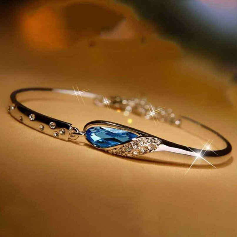 YouBella Fancy Party Wear Jewellery Silver Plated Charm Bracelet for Women (YBCRS - BRACELET - 92003B)