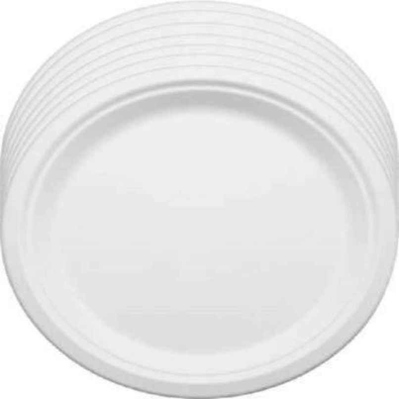 Round Disposable Plate | 10 inch | Naturepac Round Disposable Plate | 10 inch | Naturepac