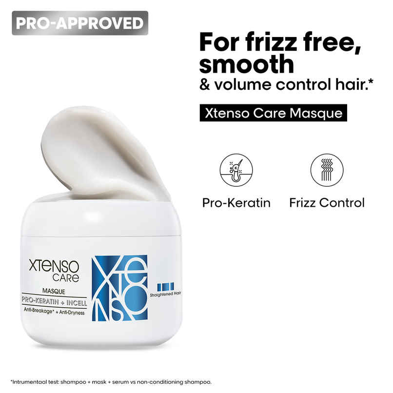 L'Oreal Professionnel Xtenso Care Masque For Frizz-Free, Smooth & Manageable Hair