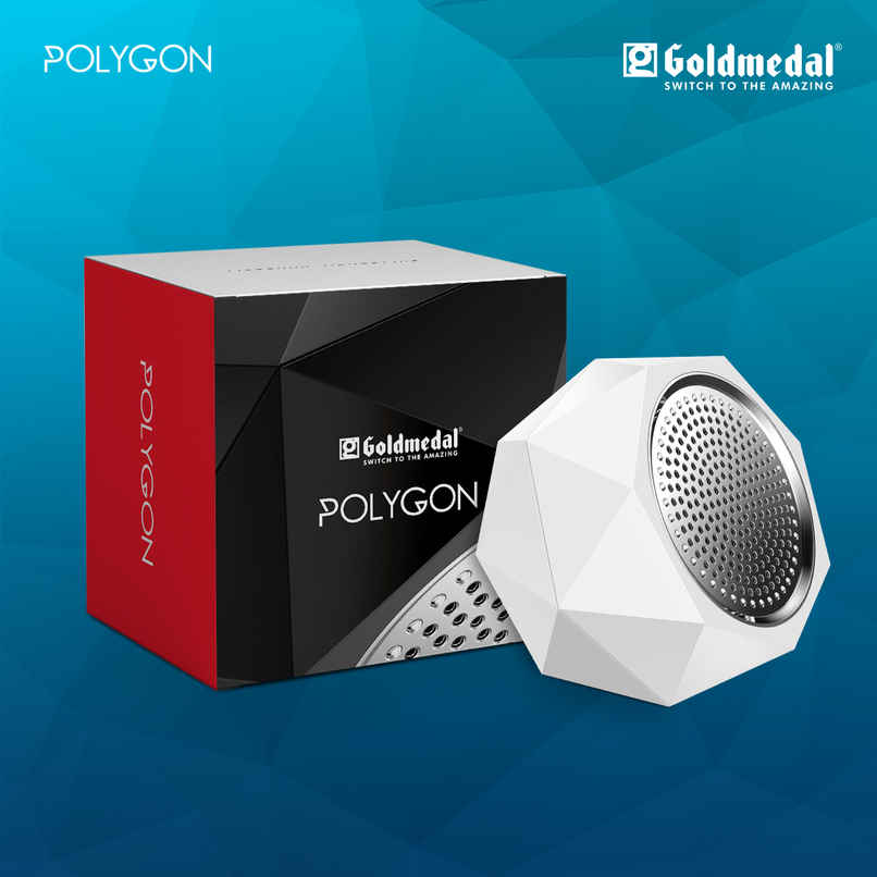 Goldmedal Polygon Door Bell | Wired Electric Door Chime | Calling Bell For Home | Door Bell for Office, School | Single Tone Door Bell