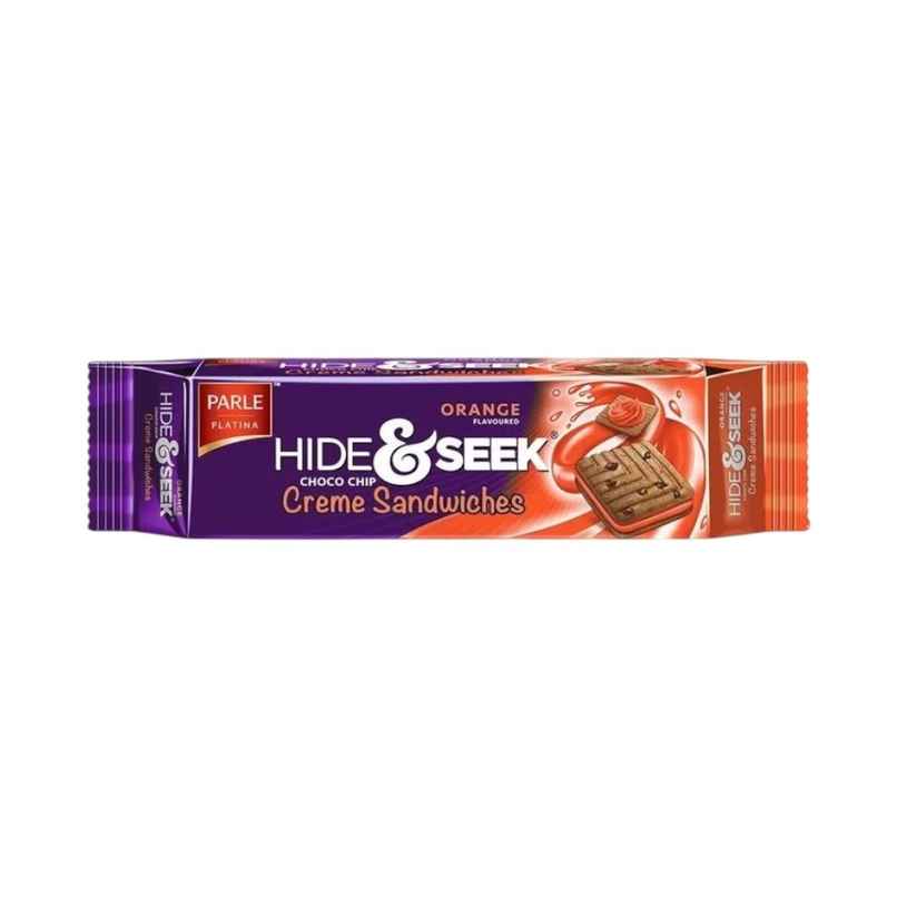 Parle Creams | Hide & Seek Creme Orange Biscuits