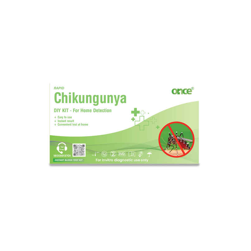 Stergic Once Rapid Chikungunya DIY Home Detection Kit Stergic Once Rapid Chikungunya DIY Home Detection Kit