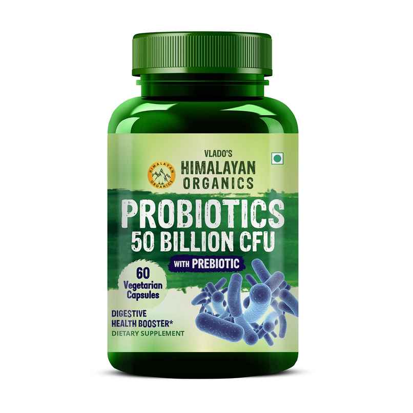 Vlado's Himalayan Organics Probiotics 60 VEG Capsules