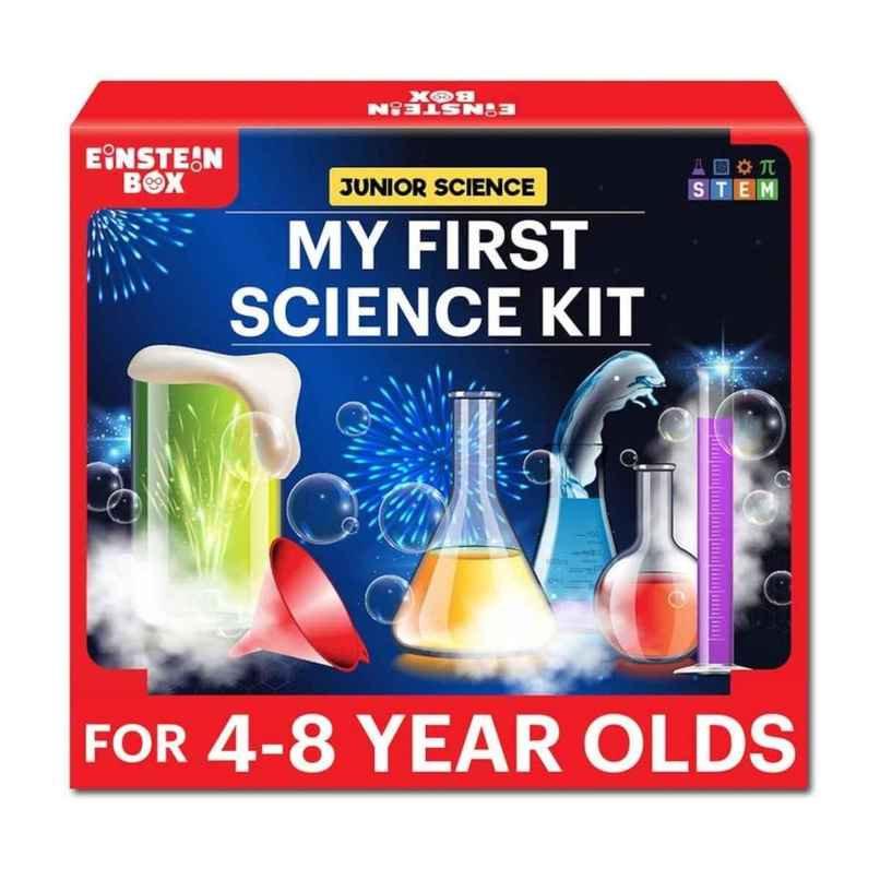 Einstein Box My First Science Kit For Boys And Girls Ages 4-6-8 Years Einstein Box My First Science Kit For Boys And Girls Ages 4-6-8 Years