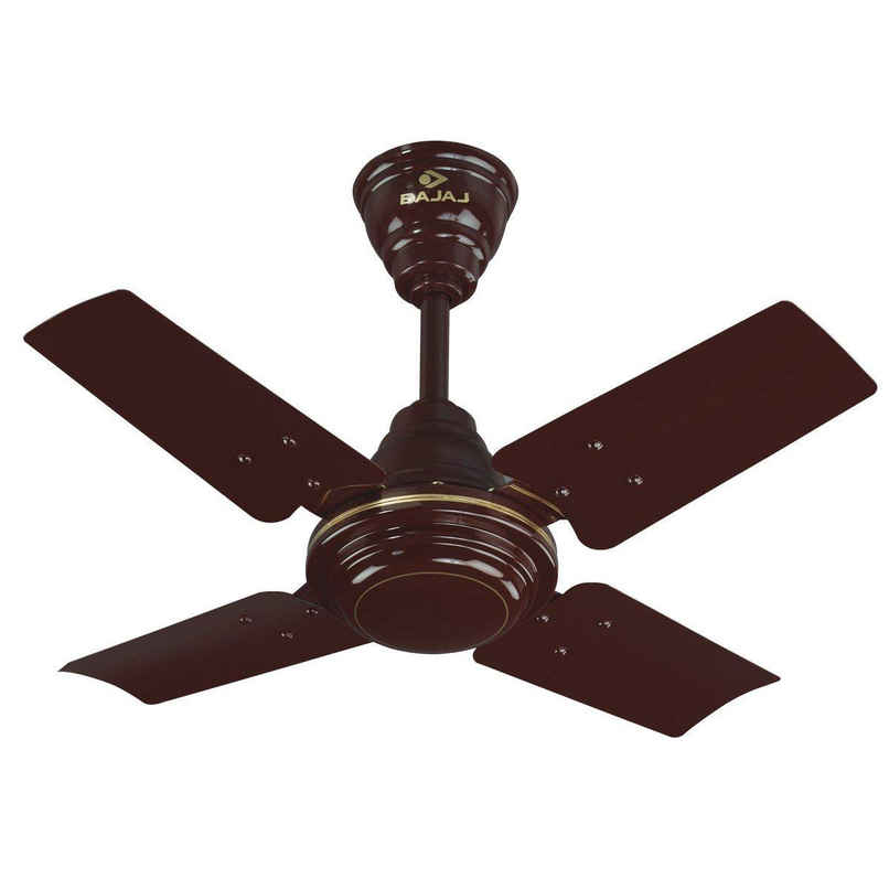 Bajaj Maxima Ceiling Fan, 600mm ,High Speed,Double Ball Bearing,Quick-start High Torque Motor,Brown
