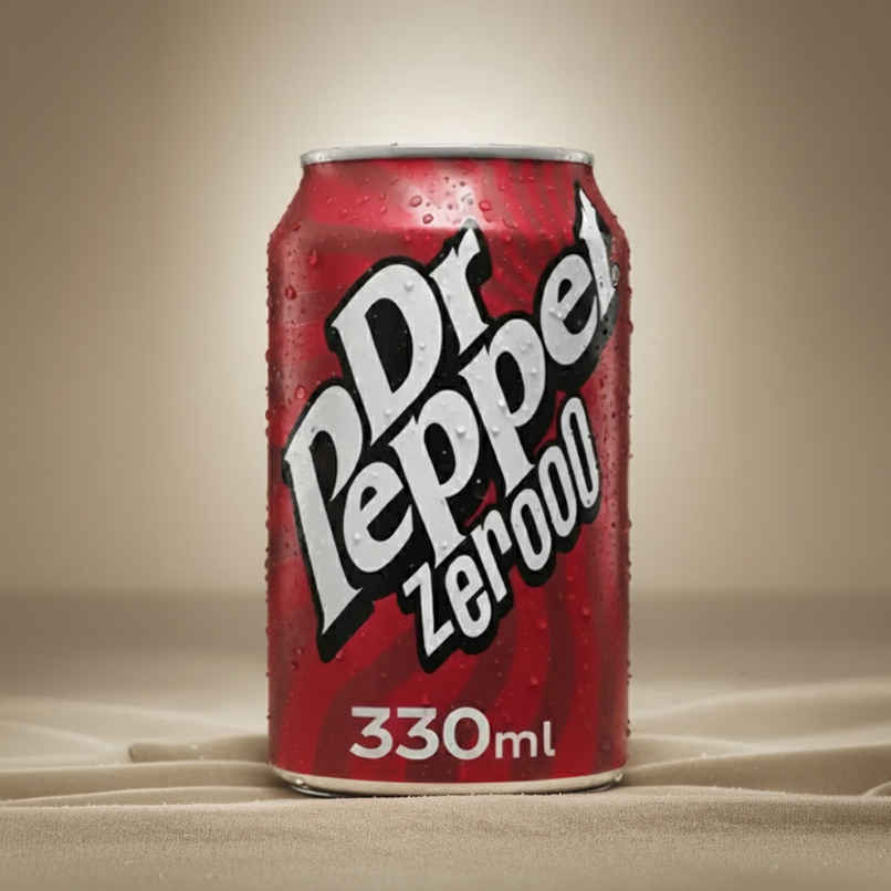 Dr Pepper Zero Sparkling Fruit Flavour Soft Drink | Can Dr Pepper Zero Sparkling Fruit Flavour Soft Drink | Can