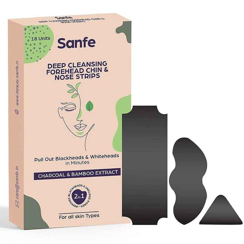 Sanfe Deep Cleansing Forehead Chin & Nose Strips Pack