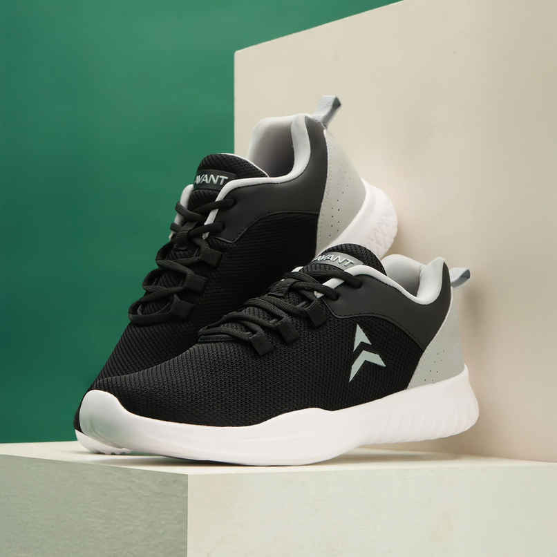 Avant Men's Pulse Walking Shoes | Black & Grey - UK 10 Avant Men's Pulse Walking Shoes | Black & Grey - UK 10