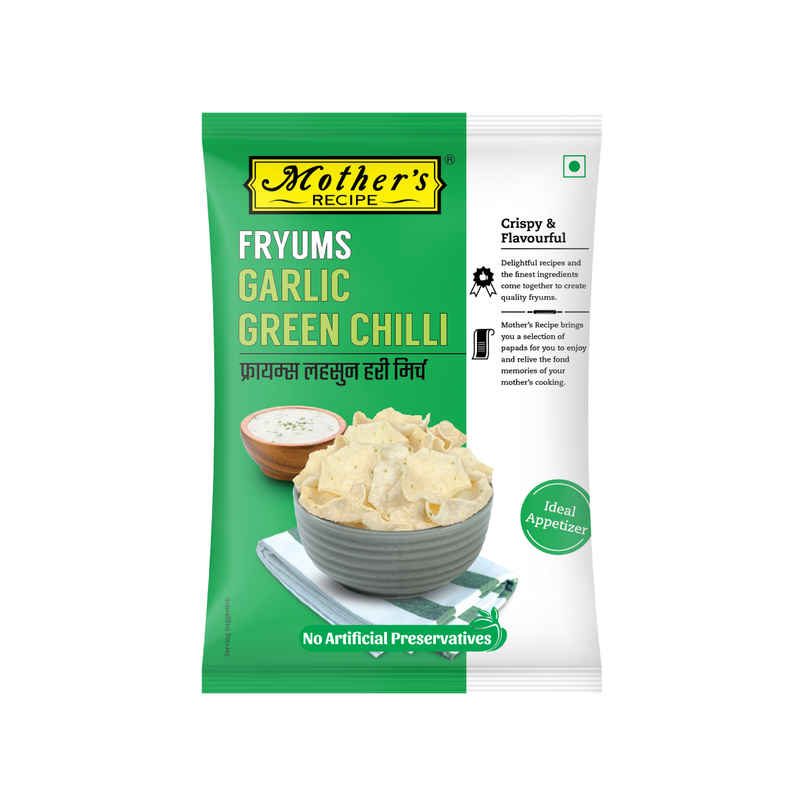 Mother's Recipe Garlic Green Chilli Frymus