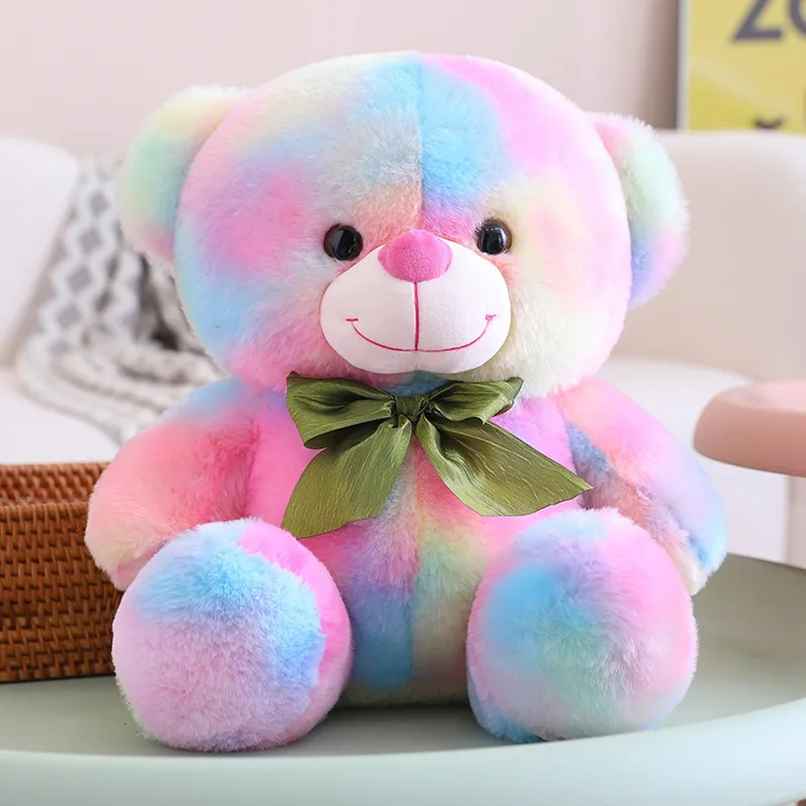 DearJoy Rainbow Teddy - 30cm
