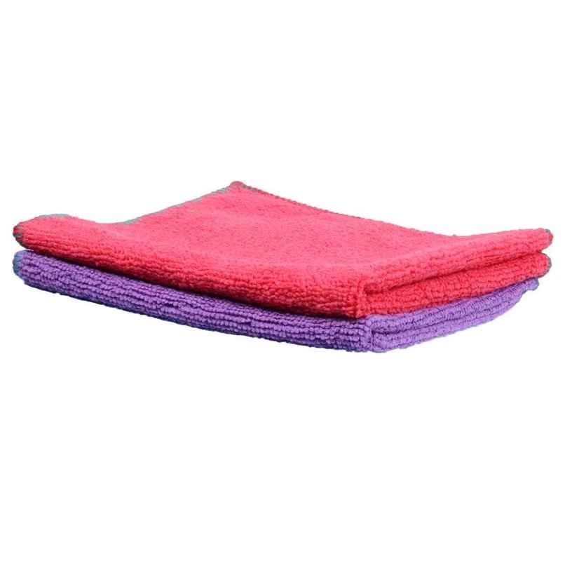 Sheen Microfiber Car Cleaning Cloth (Pack of 2) - Assorted | 300 GSM Sheen Microfiber Car Cleaning Cloth (Pack of 2) - Assorted | 300 GSM