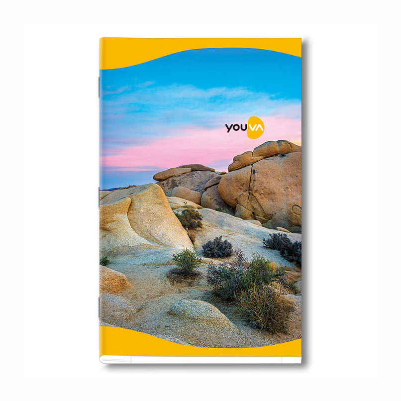 Navneet Youva Soft cover Single Line Notebook | 172 Pages , 17cm x 27cm Long ,Nature Navneet Youva Soft cover Single Line Notebook | 172 Pages , 17cm x 27cm Long ,Nature