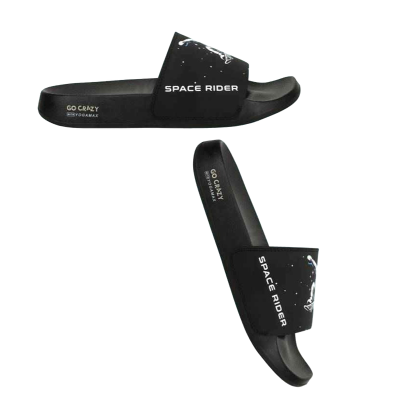 Campus Men's Space Rider Slides | Black | UK9 Campus Men's Space Rider Slides | Black | UK9