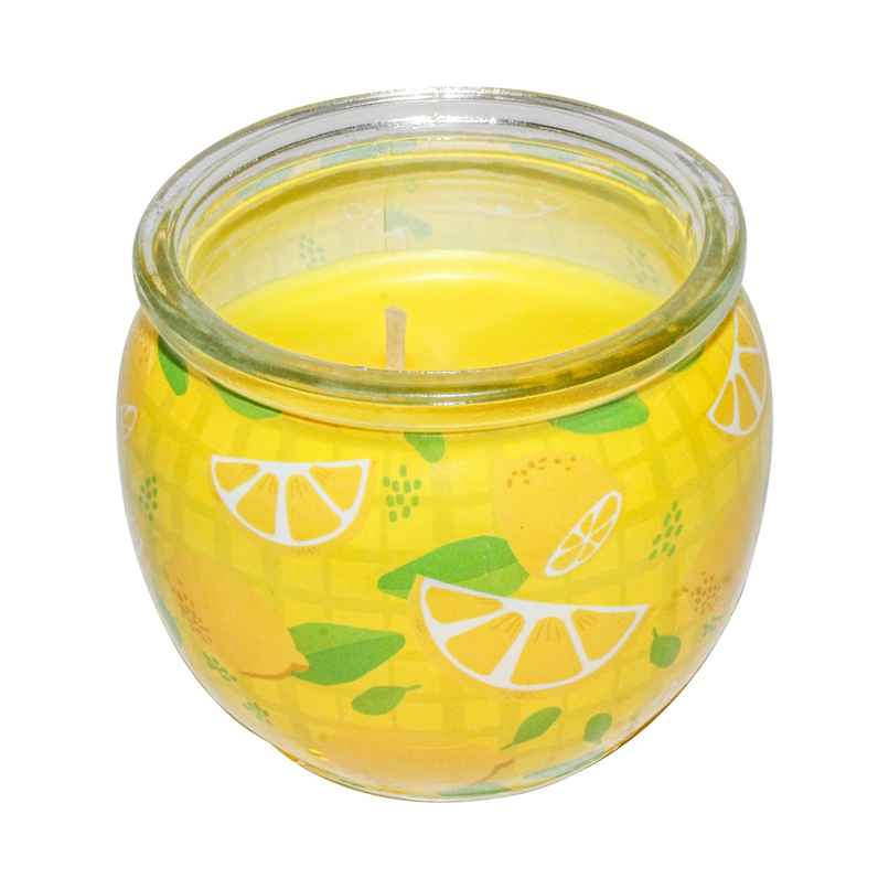Shrink Sleeve Glass Candle | Lemon Grass | Pan Aromas