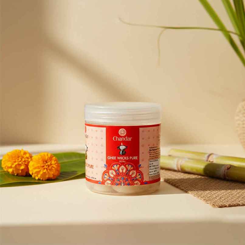 Ghee Diya Wicks | Chandar | Sacred Use | Chandar