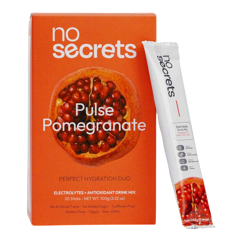 No Secrets Perfect Hydration Duo Electrolytes & Antioxidants Pulse Pomegranate