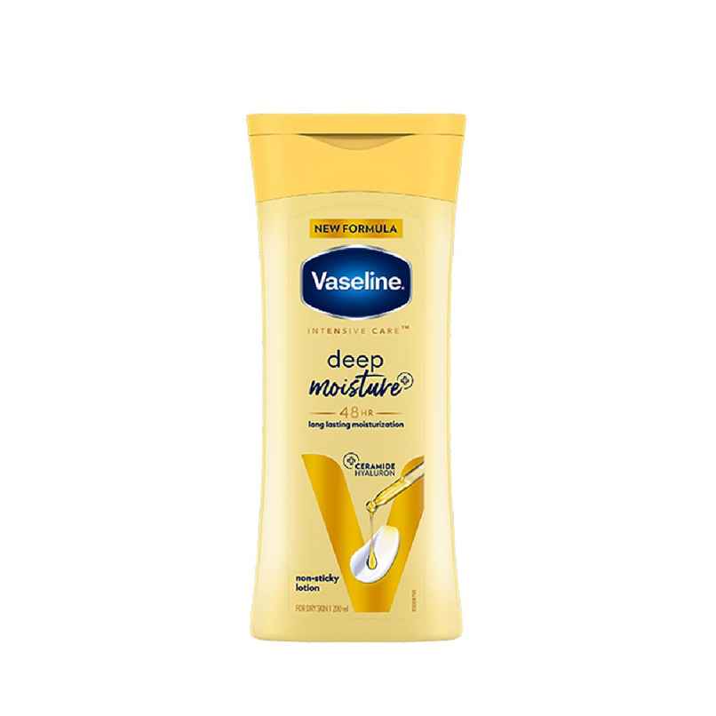 Vaseline Deep Moisture Body Lotion With Ceramide Hyaluron | 10X More Moisture | For Dry Skin