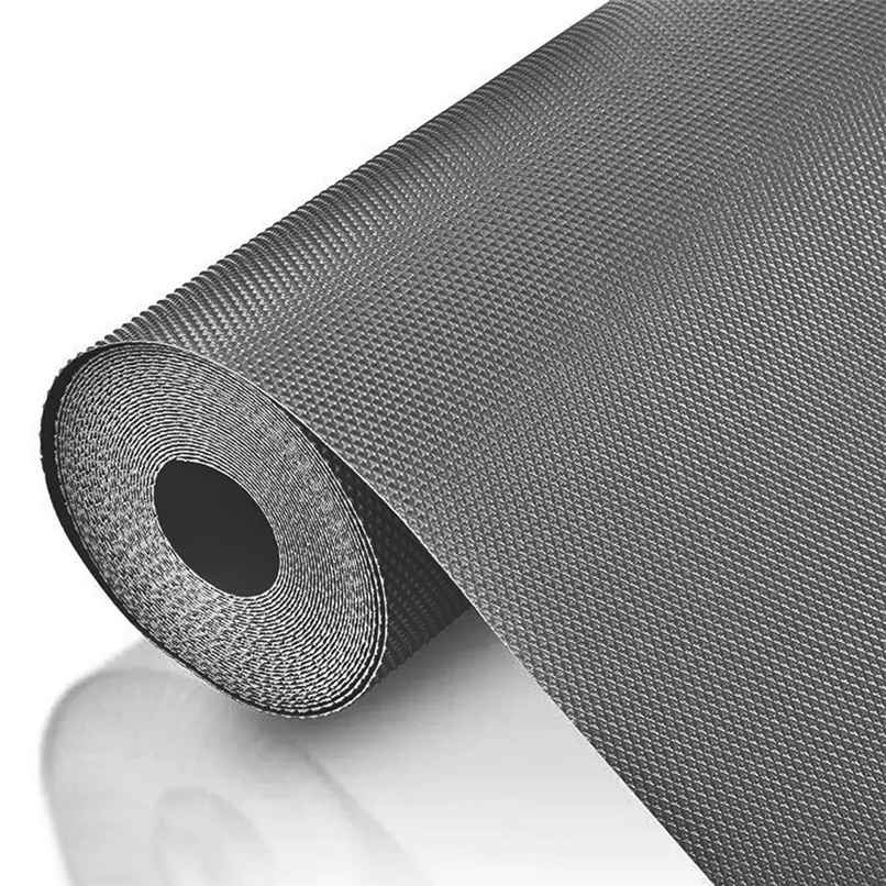 Story@home EVA Anti Slip Mat Diamond Shelf Liner Roll 3 Mtr 300 cm x 45 cm Titanium Dark Grey Story@home EVA Anti Slip Mat Diamond Shelf Liner Roll 3 Mtr 300 cm x 45 cm Titanium Dark Grey
